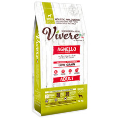 Корм Vivere Holsitic для собак средних пород, ягненок, 12 кг цена и информация |  Сухой корм для собак | pigu.lt