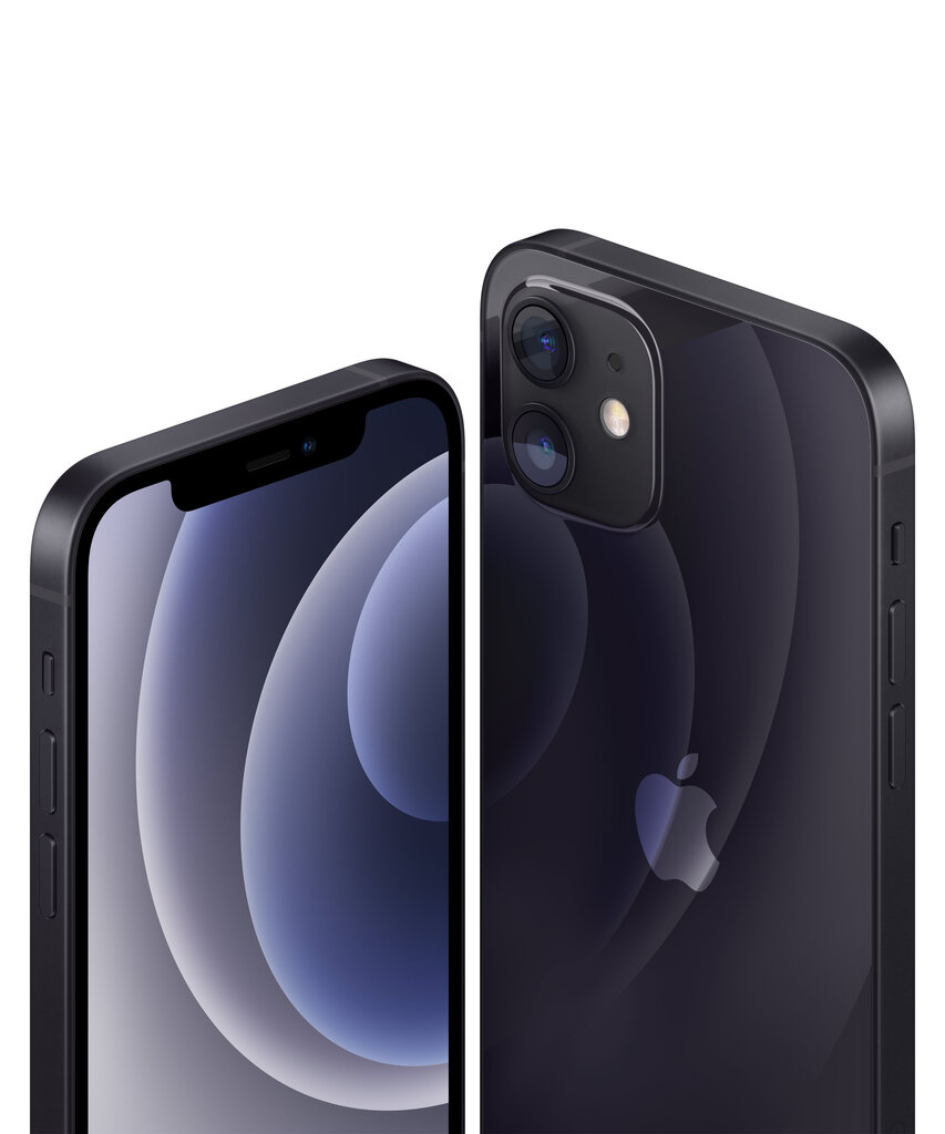 Apple iPhone 12 256GB Black MGJG3ET/A kaina ir informacija | Mobilieji telefonai | pigu.lt
