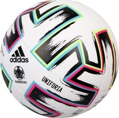 Futbolo kamuolys Adidas Uniforia League Euro 2020, 4 dydis kaina ir informacija | Futbolo kamuoliai | pigu.lt