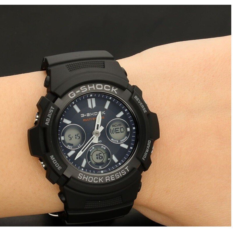 Vyriškas laikrodis Casio G-Shock AWG-M100SB-2AER kaina ir informacija | Vyriški laikrodžiai | pigu.lt