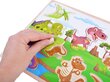 Medinė dėlionė "Dinozaurai", 9 d. kaina ir informacija | Dėlionės (puzzle) | pigu.lt