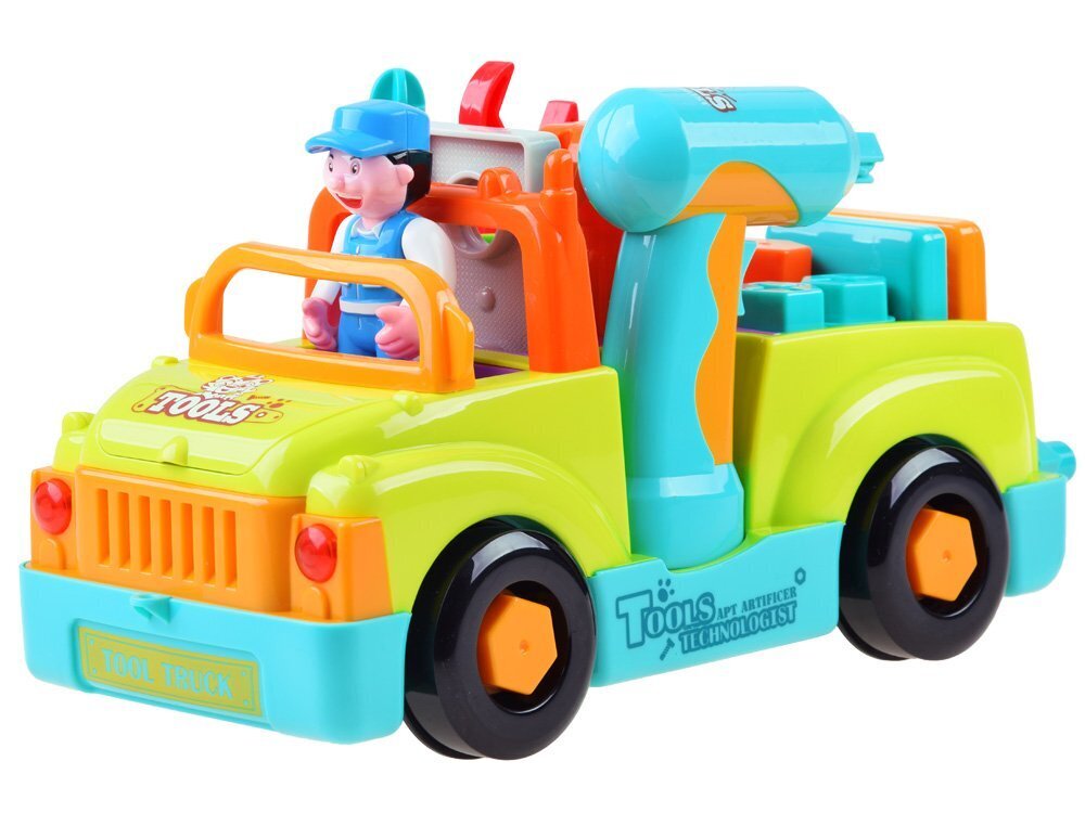 Daugiafunkcinis automobilis “Mechanikai” kaina ir informacija | Žaislai berniukams | pigu.lt