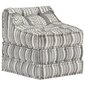 Modulinė poilsio sofa, pilkos spalvos, audinys kaina ir informacija | Sofos | pigu.lt