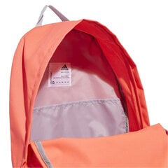 Kuprinė Adidas Classic BP Bos FT8763, 27,5 l, oranžinė kaina ir informacija | Kuprinės ir krepšiai | pigu.lt