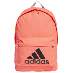 Kuprinė Adidas Classic BP Bos FT8763, 27,5 l, oranžinė kaina ir informacija | Kuprinės ir krepšiai | pigu.lt