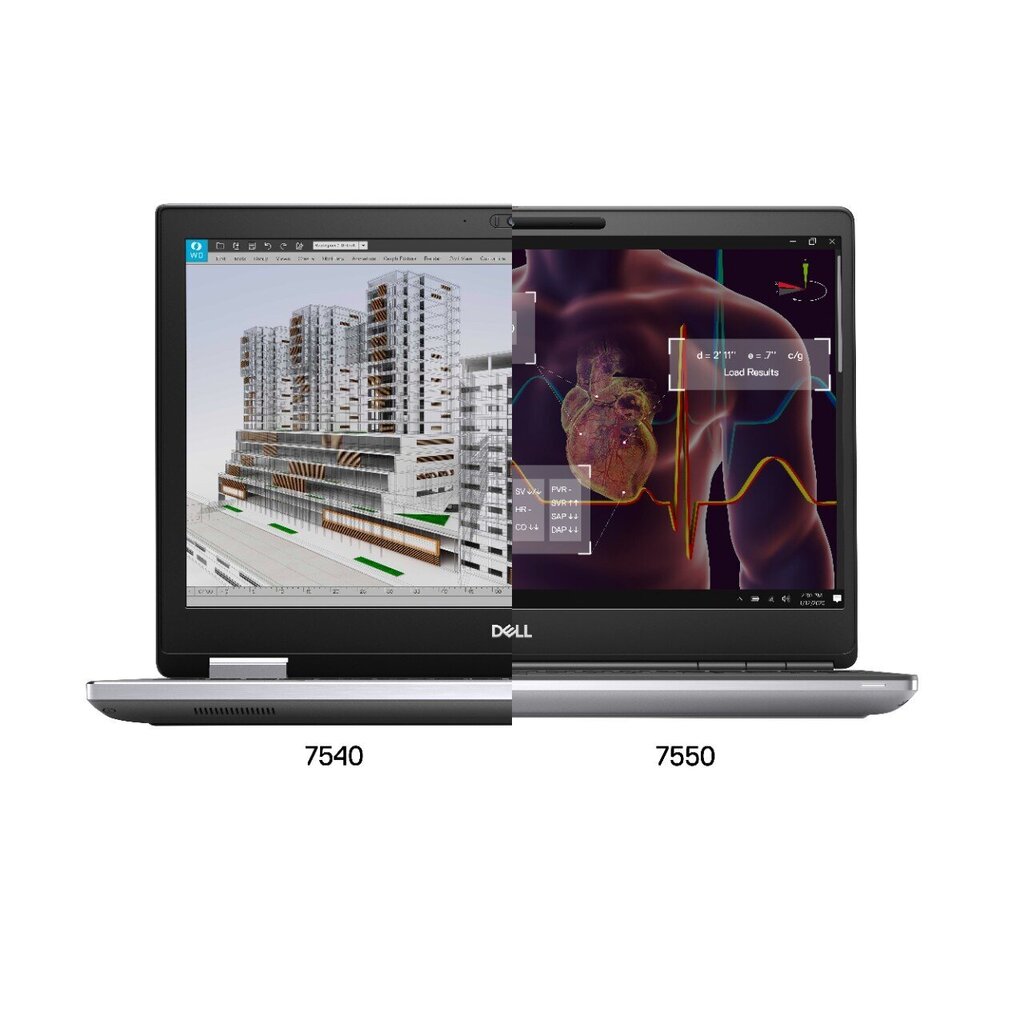 Dell Precision 7550 FHD i7-10750H 16GB 512GB T1000 kaina ir informacija | Nešiojami kompiuteriai | pigu.lt