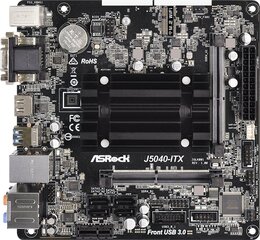 ASRock J5040-ITX, Mini ITX, DDR4 (90-MXBCD0-A0UAYZ) цена и информация | Материнские платы | pigu.lt