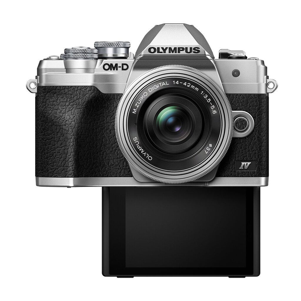 Olympus E‑M10 Mark IV + M.Zuiko Digital ED 14‑42mm F3.5‑5.6 EZ Pancake цена и информация | Skaitmeniniai fotoaparatai | pigu.lt