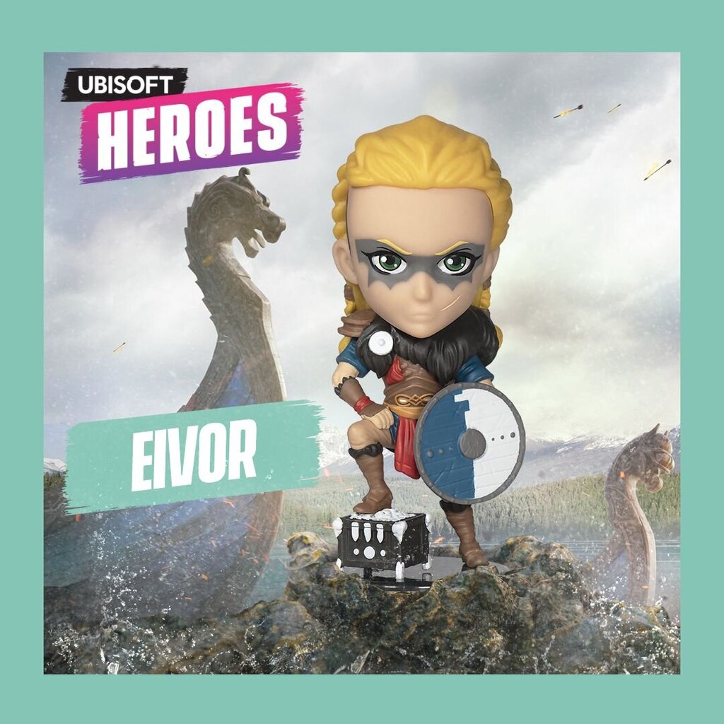 Figūrėlė Ubisoft Heroes Eivor Female, 10 cm цена и информация | Žaislai berniukams | pigu.lt