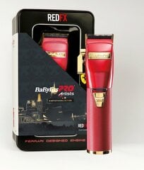 BaByliss Pro RedFX Clipper 4artists FX8700RE kaina ir informacija | Plaukų kirpimo mašinėlės | pigu.lt