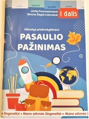 Mano sėkmės žingsneliai. Užduotys priešmokyklinukui: pasaulio pažinimas, 1 da;is цена и информация | Учебники | pigu.lt