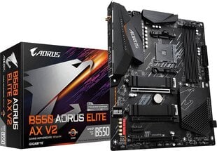 Gigabyte B550 AORUS ELITE AX V2 kaina ir informacija | Gigabyte Kompiuterinė technika | pigu.lt