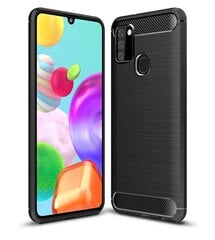 Силиконовый чехол Fusion Trust Back Case для Samsung A217 Galaxy A21s, черный цена и информация | Чехлы для телефонов | pigu.lt