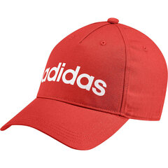 Кепка с козырьком женская Adidas Daily Cap OSFM GE1163, красная цена и информация | Женские шапки | pigu.lt