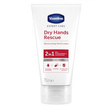 Drėkinamasis rankų kremas Vaseline Dry Hands, 75 ml kaina ir informacija | Kūno kremai, losjonai | pigu.lt