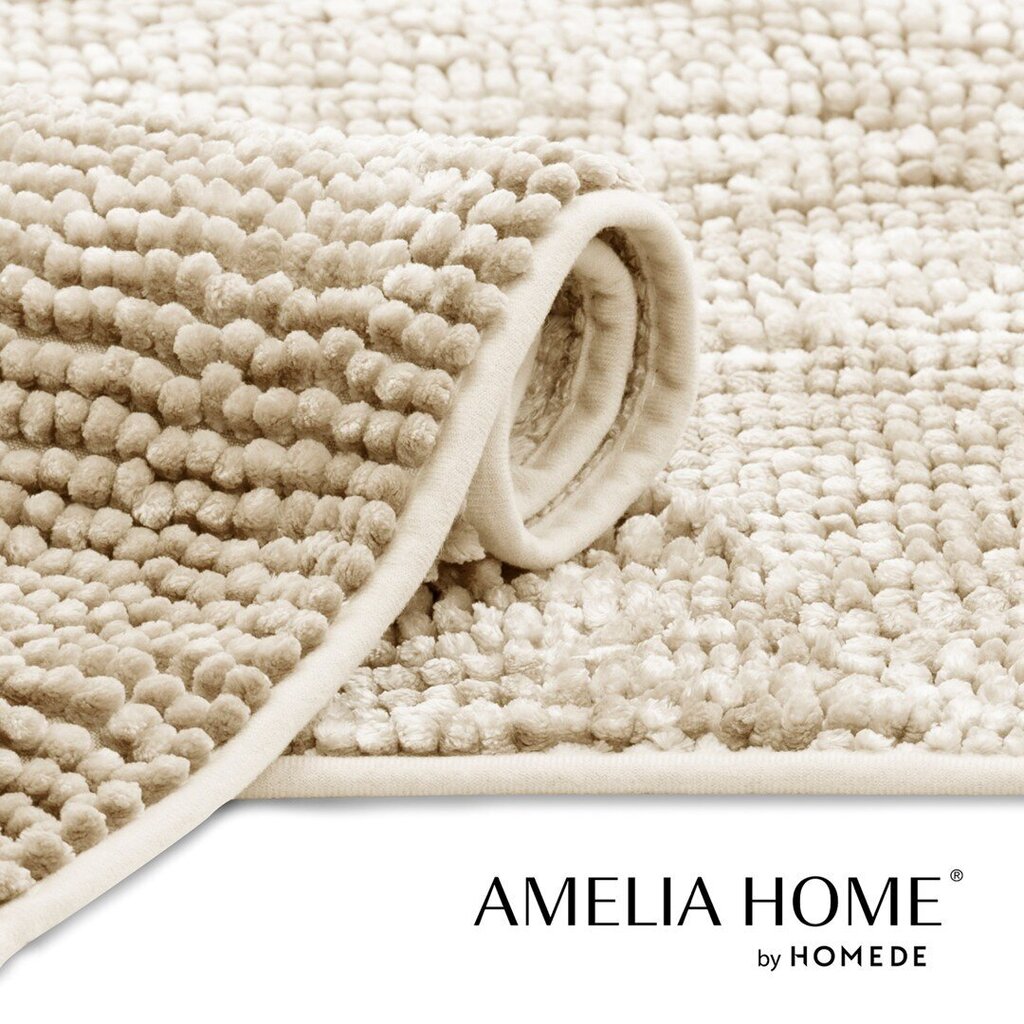 Amelia Home vonios kilimėlis Bati, 60x90 cm kaina ir informacija | Vonios kambario aksesuarai | pigu.lt