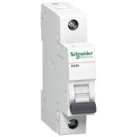 Modulinis automatinis jungiklis Schneider Electric Acti9 K60N, 1P 10A B 6kA kaina ir informacija | Elektros jungikliai, rozetės | pigu.lt