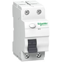 Srovės nuotėkio rėlė Schneider Electric Acti9 ID K, 2P 40A 30mA AC цена и информация | Выключатели, розетки | pigu.lt