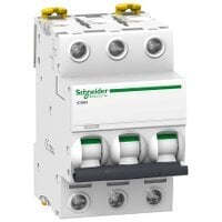 Modulinis automatinis jungiklis Schneider Electric Acti9 iC60N, 3P 32A C 6kA kaina ir informacija | Elektros jungikliai, rozetės | pigu.lt