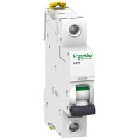 Modulinis automatinis jungiklis Schneider Electric Acti9 iC60N, 1P 6A C 6kA kaina ir informacija | Elektros jungikliai, rozetės | pigu.lt