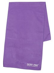 Полотенце «Pictet Fino» RH38 из микрофибры, 90x30 см,  пурпурное цена и информация | Полотенца | pigu.lt