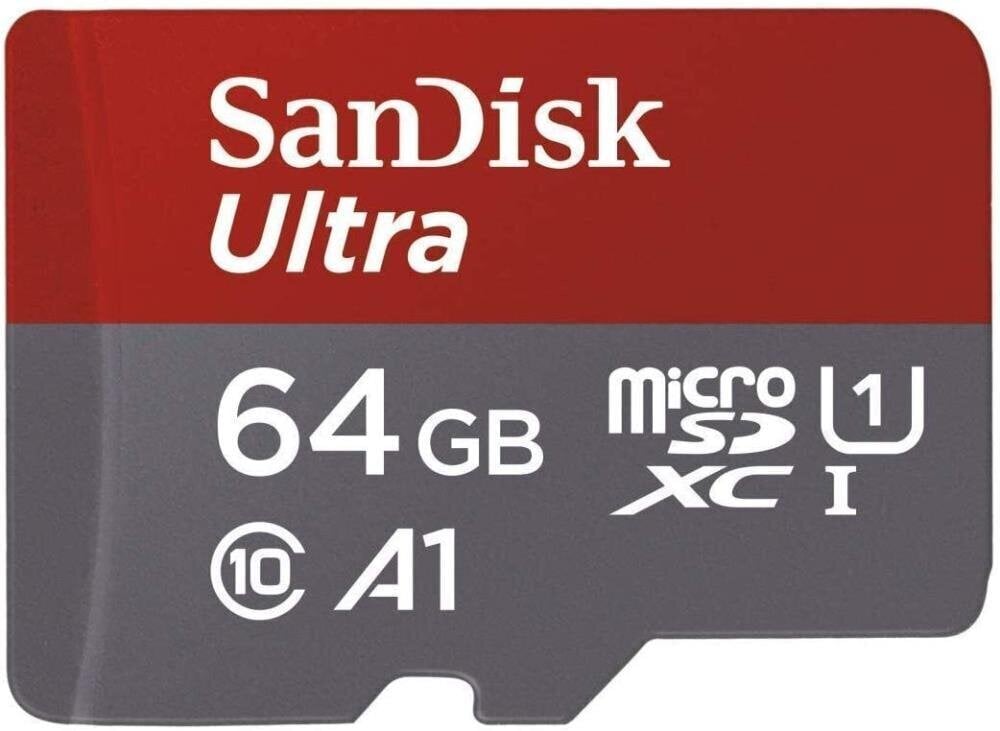 MEMORY MICRO SDXC 64GB UHS-I/SDSQUA4-064G-GN6IA SANDISK цена и информация | Atminties kortelės telefonams | pigu.lt