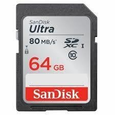 Memory card SanDisk Ultra SDXC 64GB 120 MB/s UHS-I (SDSDUN4-064G-GN6IN) цена и информация | Карты памяти для фотоаппаратов, камер | pigu.lt