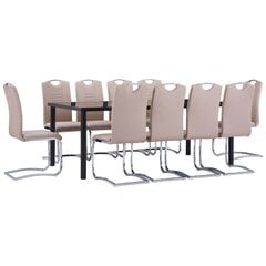 Столовый гарнитур из 11 частей цена и информация | Комплекты мебели для столовой | pigu.lt