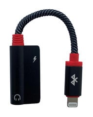 Адаптер bluetooth ADP36 c Lightning на 3,5 мм, черный цена и информация | Адаптеры, USB-разветвители | pigu.lt