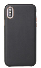 Чехол Leather Case для Apple iPhone 12 Pro Max, черный цена и информация | Чехлы для телефонов | pigu.lt