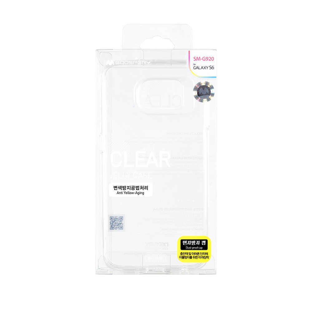 Dėklas Mercury Jelly Clear Samsung A217 A21s skaidrus kaina ir informacija | Telefono dėklai | pigu.lt