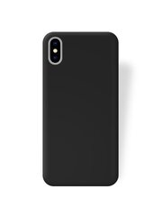 Dėklas Rubber TPU iPhone 12 mini juodas kaina ir informacija | Telefono dėklai | pigu.lt