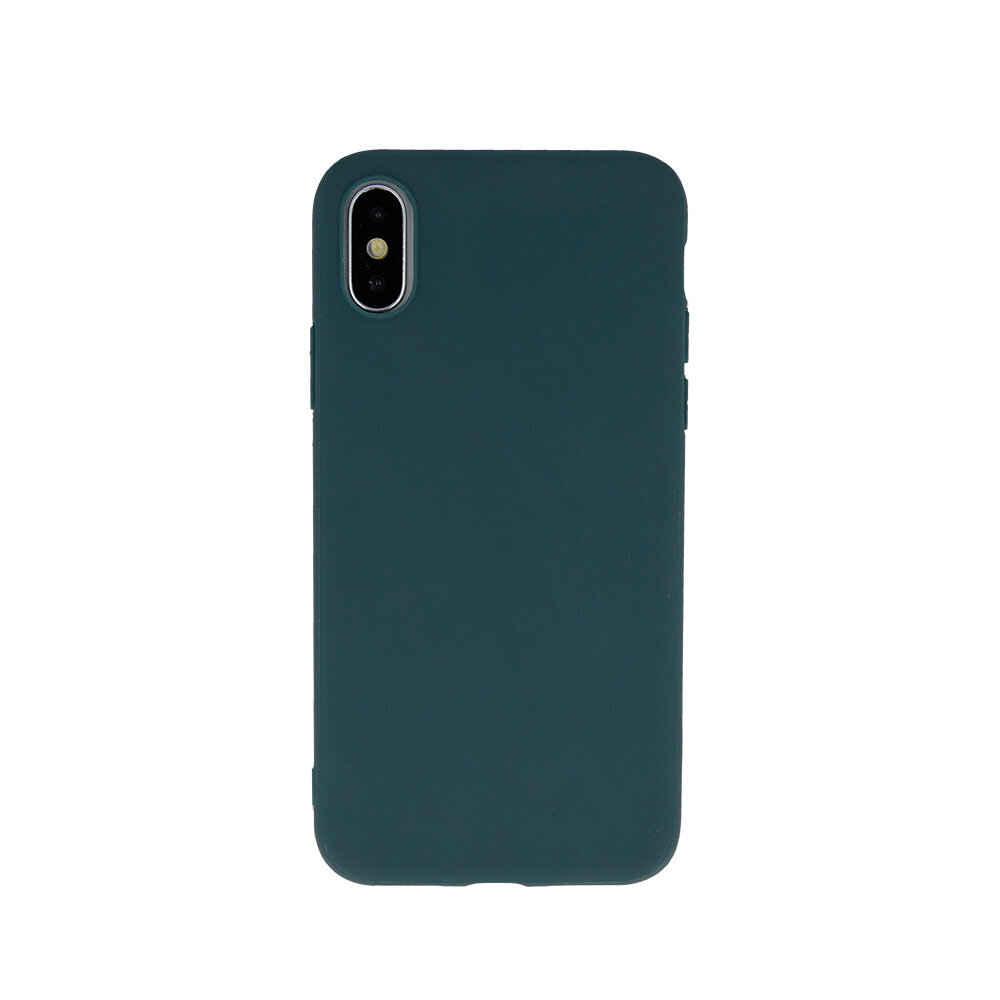 Dėklas Rubber TPU skirtas Xiaomi Redmi 9A/9AT, žalia цена и информация | Telefono dėklai | pigu.lt