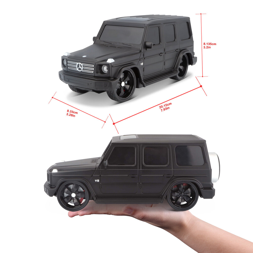 Radijo bangomis valdomas automodelis Mercedes-Benz G-Class,1:24 Maisto Tech, 81504 kaina ir informacija | Žaislai berniukams | pigu.lt