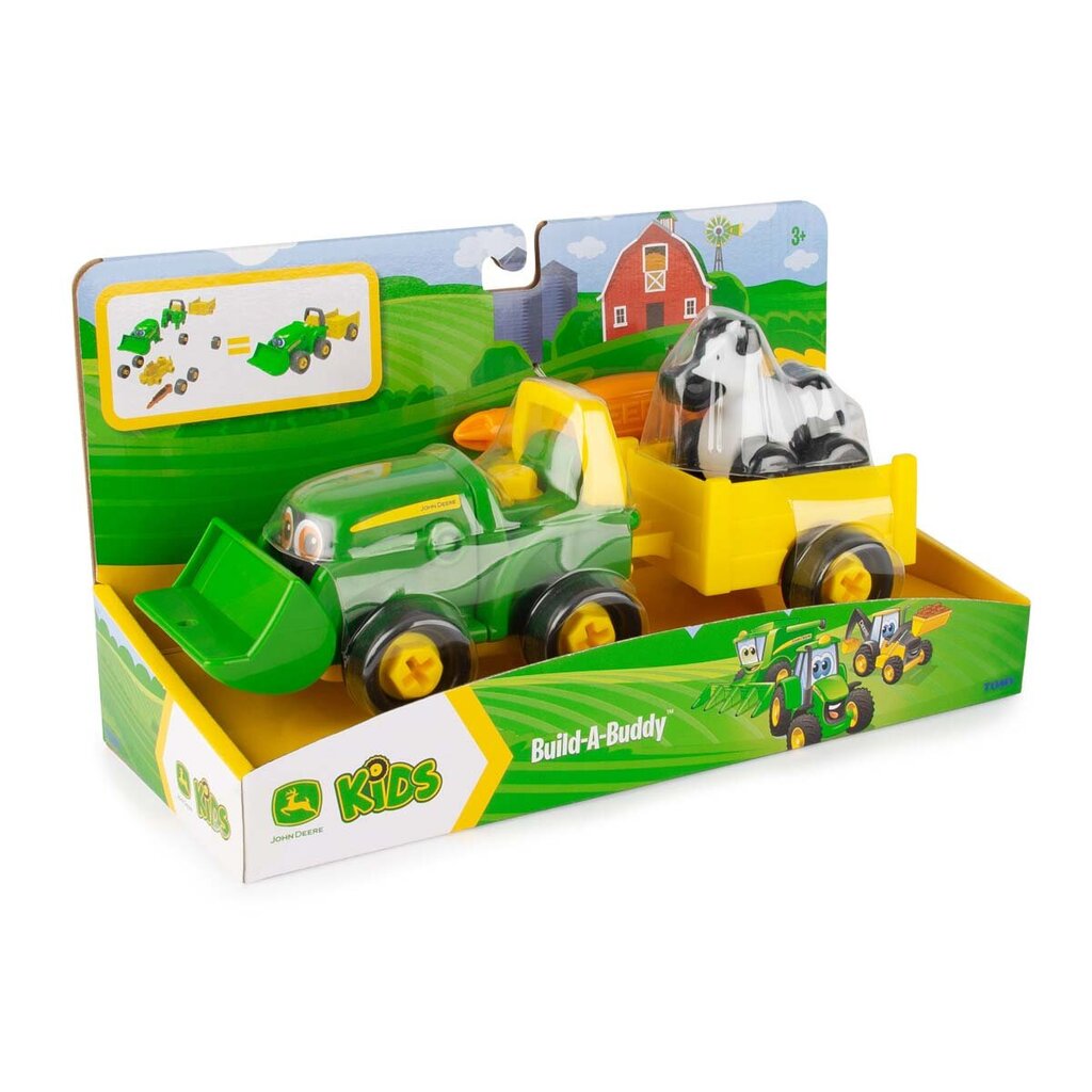 Traktorius su priekaba John Deere, 47209 kaina ir informacija | Žaislai berniukams | pigu.lt