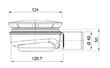 Sifonas dušo padėklui Speed 2 fi 90 mm kaina ir informacija | Sifonai | pigu.lt