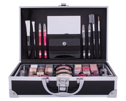 Набор косметики + чемодан 2K Fabulous Beauty Train Case Black цена и информация | Тушь, средства для роста ресниц, тени для век, карандаши для глаз | pigu.lt