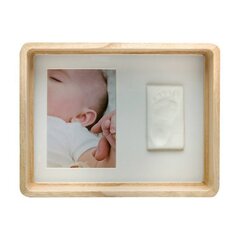 Kūdikio antspaudui skirtas medinis rinkinys su rėmeliu Baby Art kaina ir informacija | Antspaudai kūdikiams | pigu.lt