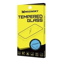 Wozinsky Full Cover Flexi Nano Glass Hybrid Screen Protector stiklas skirtas iPhone 12 Mini, Juoda kaina ir informacija | Apsauginės plėvelės telefonams | pigu.lt