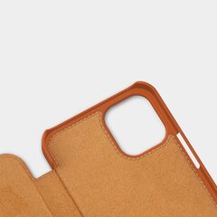 Чехол Nillkin Qin Leather для Apple iPhone 12 mini, коричневый цена и информация | Чехлы для телефонов | pigu.lt