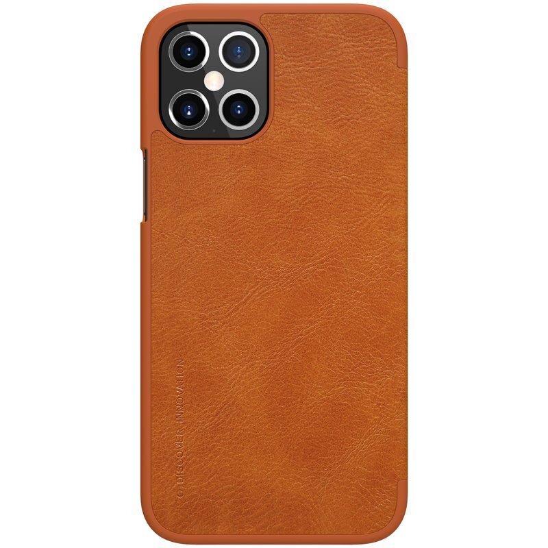 Nillkin 62982-uniw, skirtas iPhone 12 Pro Max, rudas kaina ir informacija | Telefono dėklai | pigu.lt
