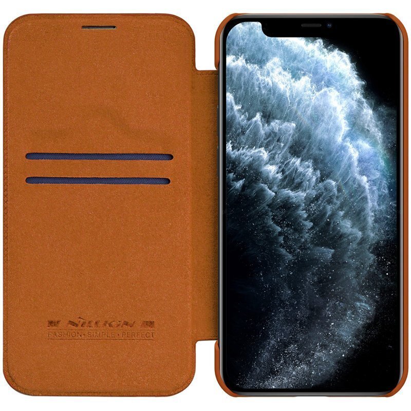 Nillkin 62982-uniw, skirtas iPhone 12 Pro Max, rudas kaina ir informacija | Telefono dėklai | pigu.lt