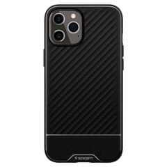 SPIGEN dėklas Core Armor, skirtas IPHONE 12 PRO MAX, juodas kaina ir informacija | Telefono dėklai | pigu.lt