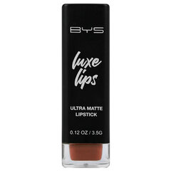 Lūpų dažai BYS Luxe Lips Ultra Matte Mamacita, 4g kaina ir informacija | Lūpų dažai, blizgiai, balzamai, vazelinai | pigu.lt