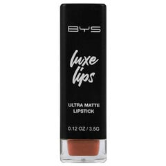 BYS Lūpų dažai Luxe Lips Ultra Matte Man Eater, 4g kaina ir informacija | Lūpų dažai, blizgiai, balzamai, vazelinai | pigu.lt