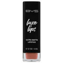 BYS Губная помада Luxe Lips Ultra Matte VIBES цена и информация | Помады, бальзамы, блеск для губ | pigu.lt