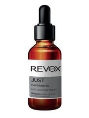 Сыворотка для глаз, Revox just caffeine 5% eye contour serum, 30 мл цена и информация | Сыворотки, кремы для век | pigu.lt