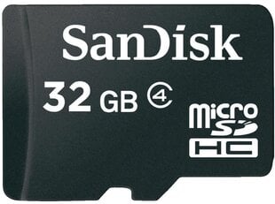 SanDisk SD Micro HC 32 ГБ цена и информация | Карты памяти для телефонов | pigu.lt