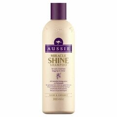 Spindesio suteikiantis plaukų šampūnas Aussie Miracle Shine 300 ml kaina ir informacija | Šampūnai | pigu.lt