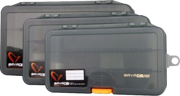Savage Gear Lure Box no.1 (13.8x 7.7x3.1cm) (42664) kaina ir informacija | Žvejybinės dėžės, dėklai, kuprinės | pigu.lt